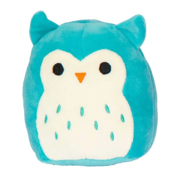 Squishmallows Toys Nwt Winston The Owl 8in Squishmallow Series 35 Blue Plush Poshmark